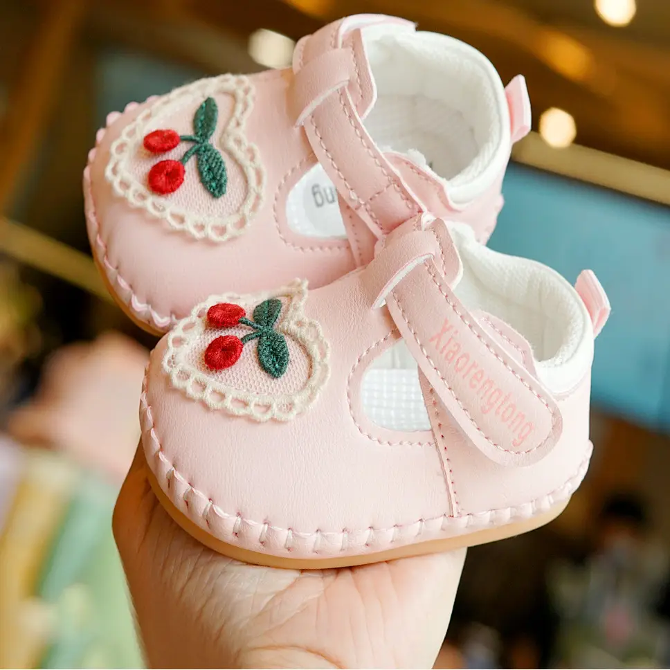 Baby Shoes Soft Sole Non-Slip Spring & Fall New Beginner Female Baby Shoes 0-1 Years Old Toddler Shoes Breathable Princess - Image 6