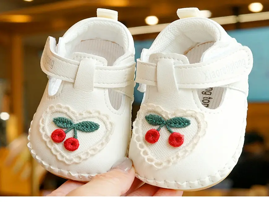Baby Shoes Soft Sole Non-Slip Spring & Fall New Beginner Female Baby Shoes 0-1 Years Old Toddler Shoes Breathable Princess — feature 6