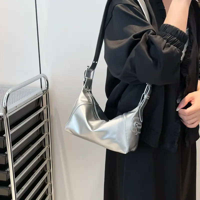 2025 Silver Boston Belt Bag for Women - Image 5