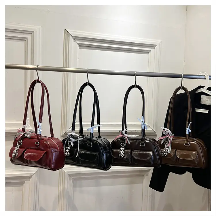 Black Crossbody Bag with Bow for Women 2026 — feature 1
