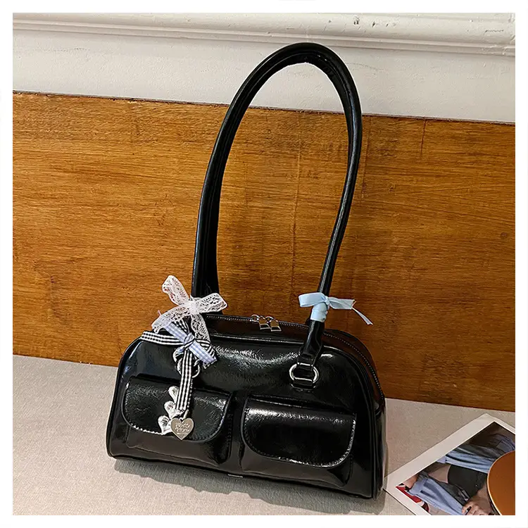 Black Crossbody Bag with Bow for Women 2026 — feature 16