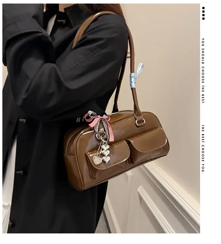 Black Crossbody Bag with Bow for Women 2026 — feature 2