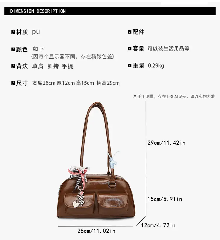Black Crossbody Bag with Bow for Women 2026 — feature 3