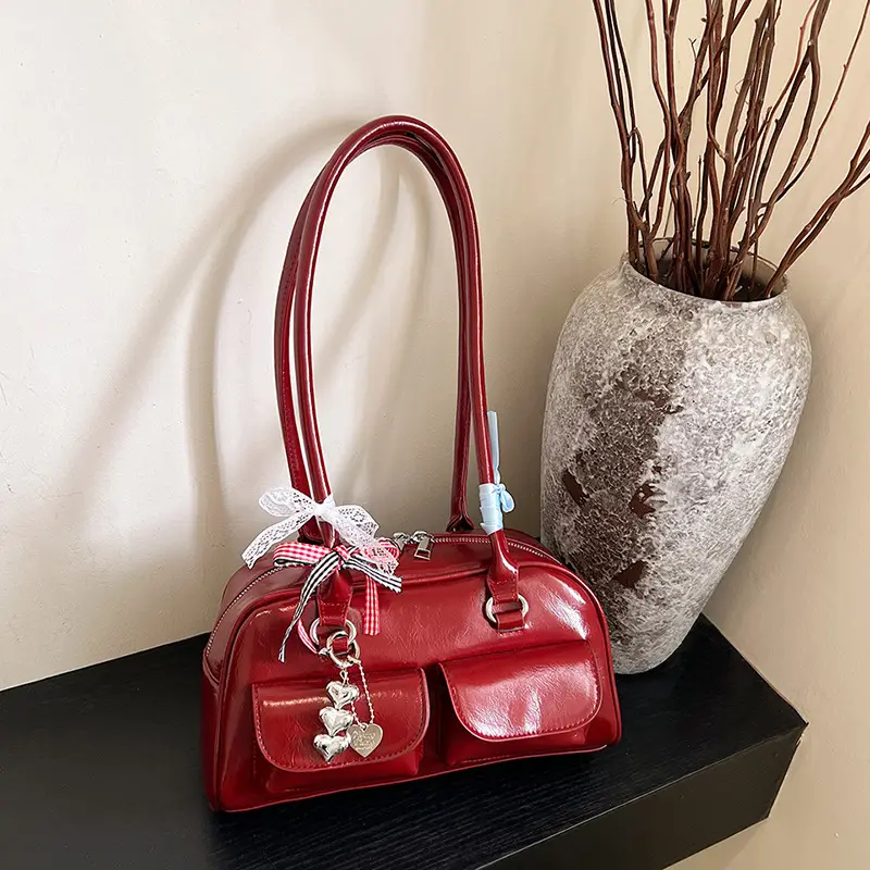 Black Crossbody Bag with Bow for Women 2026 - Image 2
