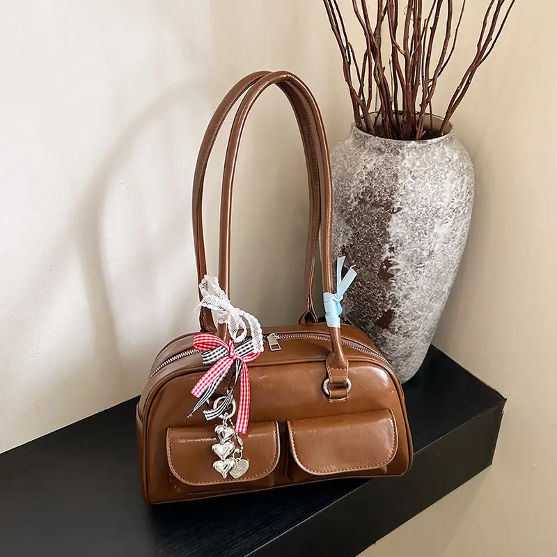 Black Crossbody Bag with Bow for Women 2026 - Image 4