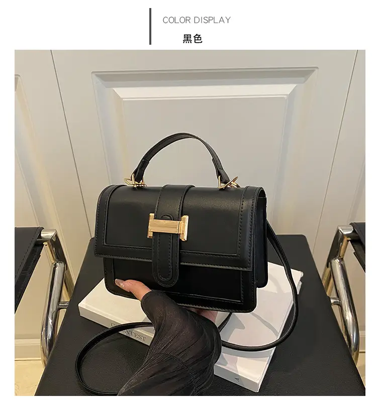 Yellow Square Shoulder Bag for Women — feature 16
