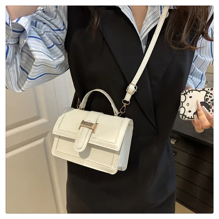 Yellow Square Shoulder Bag for Women — feature 22