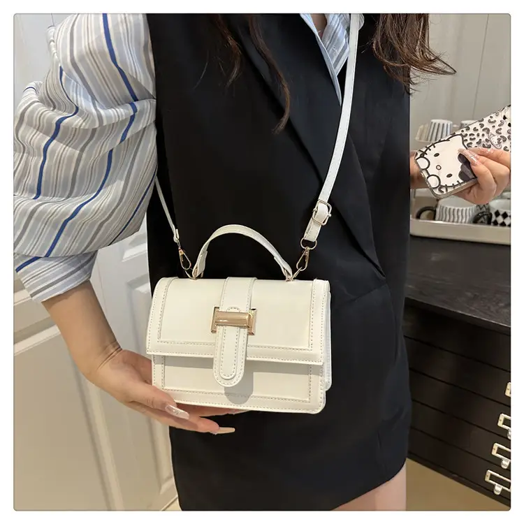 Yellow Square Shoulder Bag for Women — feature 23