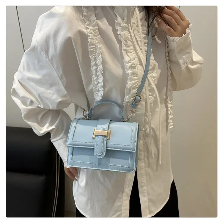 Yellow Square Shoulder Bag for Women — feature 29