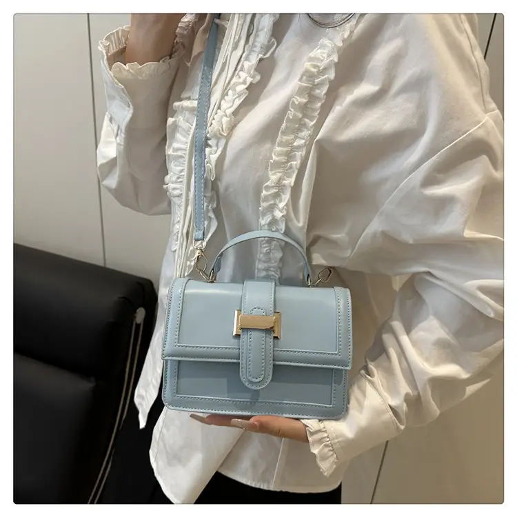 Yellow Square Shoulder Bag for Women — feature 30