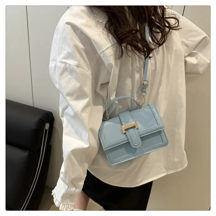 Yellow Square Shoulder Bag for Women — feature 32