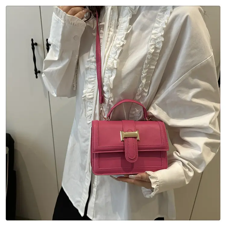 Yellow Square Shoulder Bag for Women — feature 33