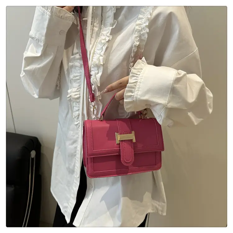 Yellow Square Shoulder Bag for Women — feature 34