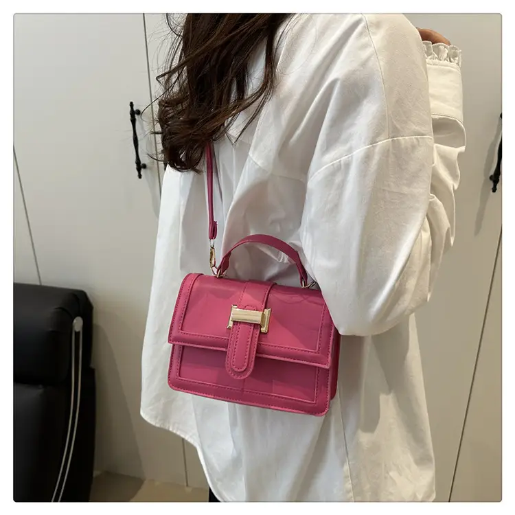 Yellow Square Shoulder Bag for Women — feature 36