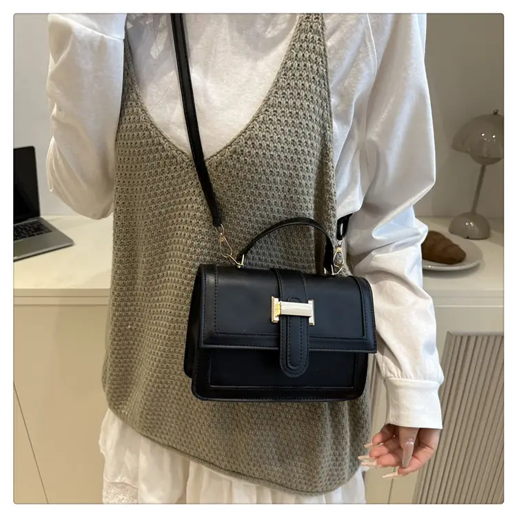 Yellow Square Shoulder Bag for Women — feature 37