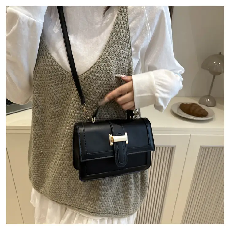 Yellow Square Shoulder Bag for Women — feature 38