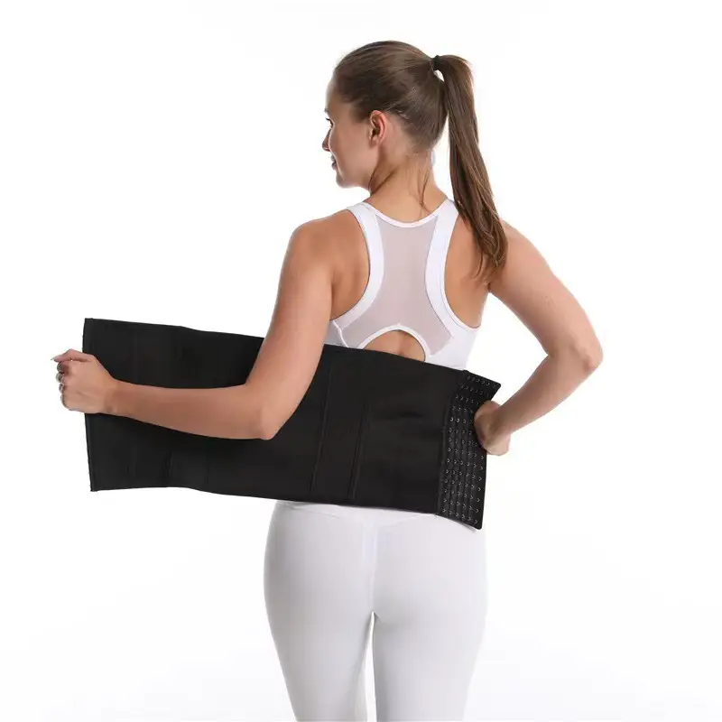 Adjustable Black Girdle Waist Shaping Belt for Postpartum Yoga — feature 7