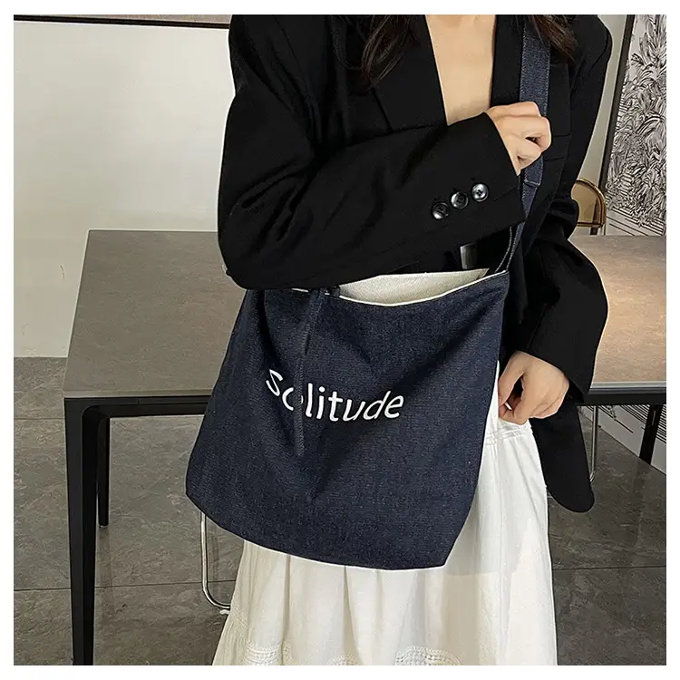 Women's Large Capacity Cloth Shoulder Crossbody Bag — feature 16