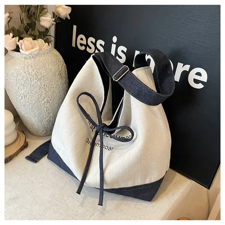 Women's Large Capacity Cloth Shoulder Crossbody Bag — feature 17