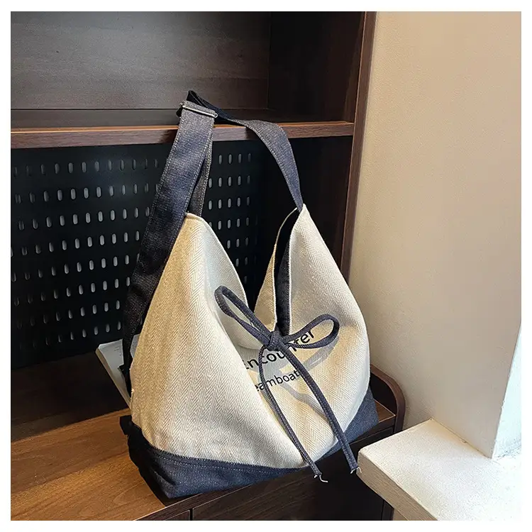 Women's Large Capacity Cloth Shoulder Crossbody Bag — feature 18