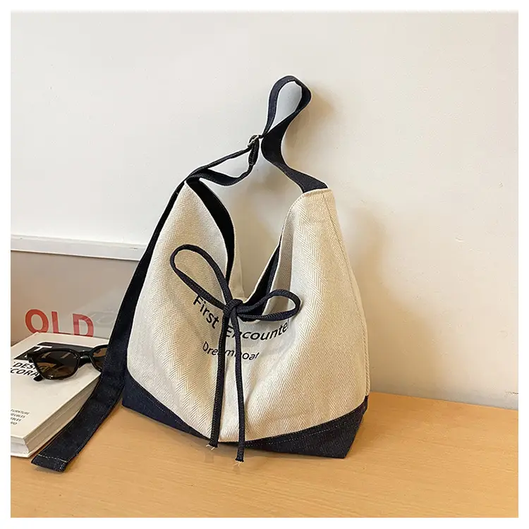Women's Large Capacity Cloth Shoulder Crossbody Bag — feature 19