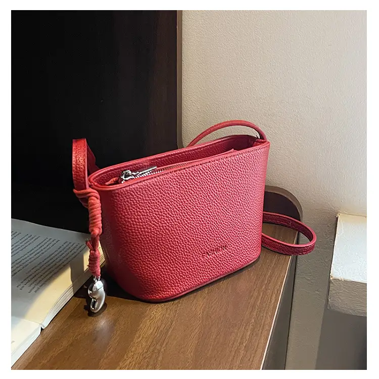 Red Korean Style Shoulder Crossbody Bag for Women — feature 20