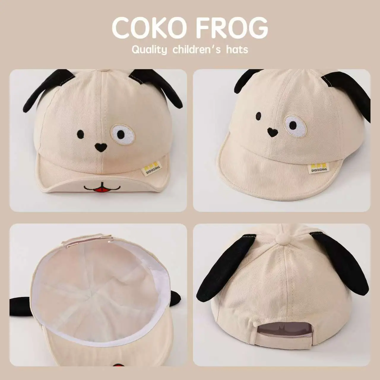 Coco Frog Soft Bamber Beanie Cap for Kids — feature 11