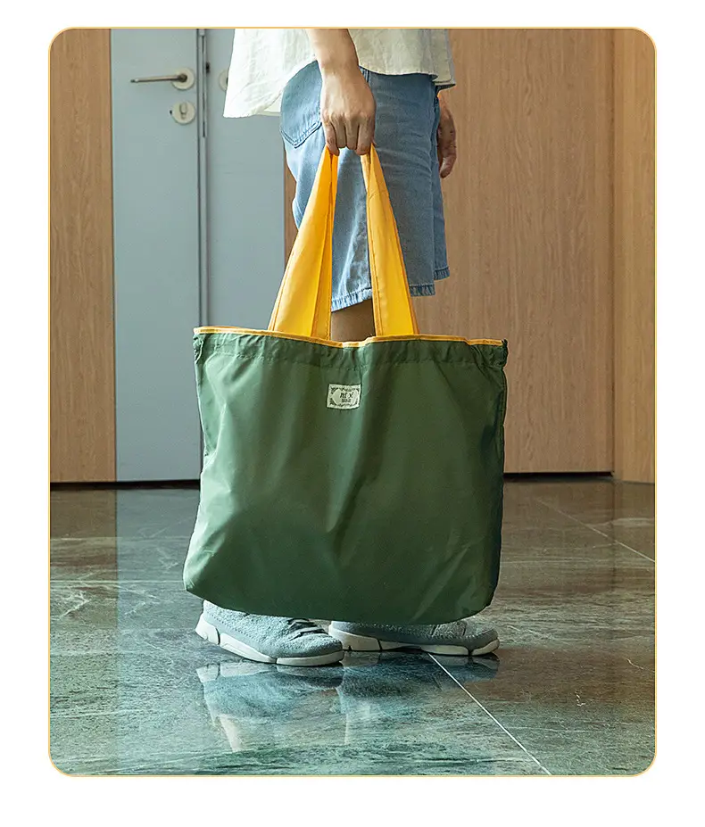 Foldable Grocery Bag Satchel Large Storage Bag — feature 15