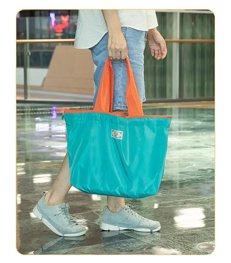 Foldable Grocery Bag Satchel Large Storage Bag — feature 16