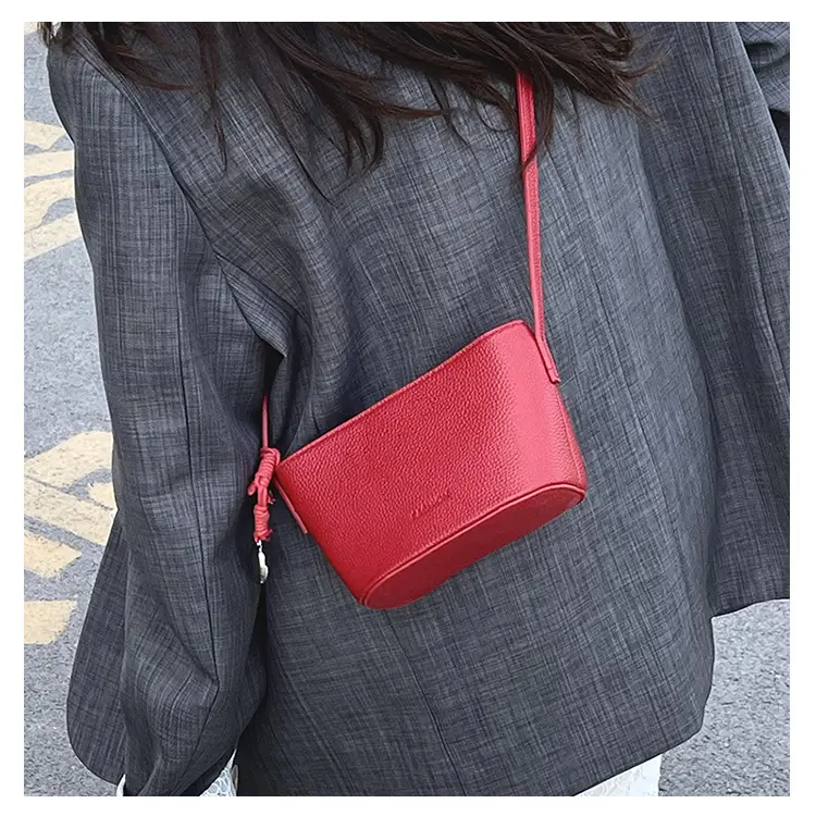 Red Korean Style Shoulder Crossbody Bag for Women — feature 12