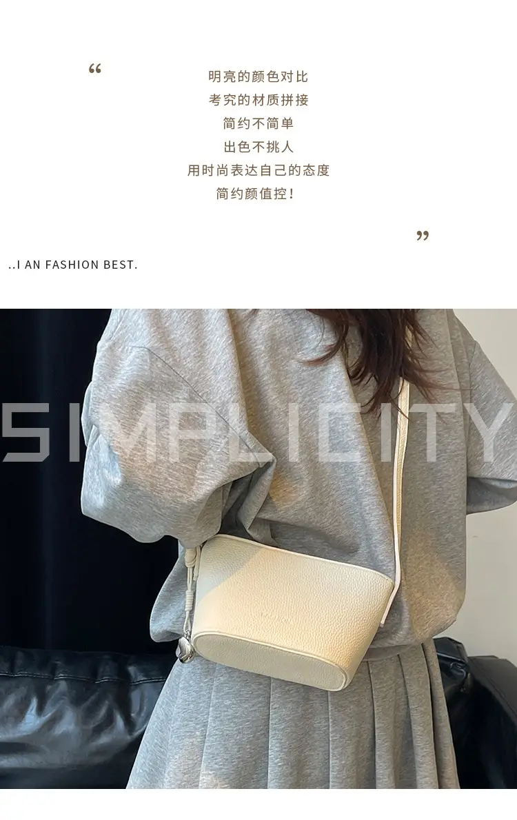 Red Korean Style Shoulder Crossbody Bag for Women — feature 2