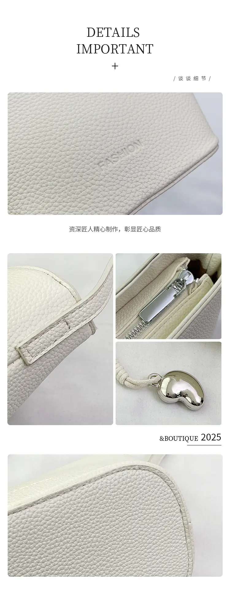 Red Korean Style Shoulder Crossbody Bag for Women — feature 5