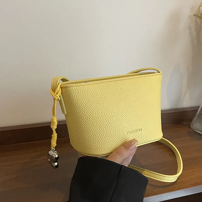 Red Korean Style Shoulder Crossbody Bag for Women - Image 2