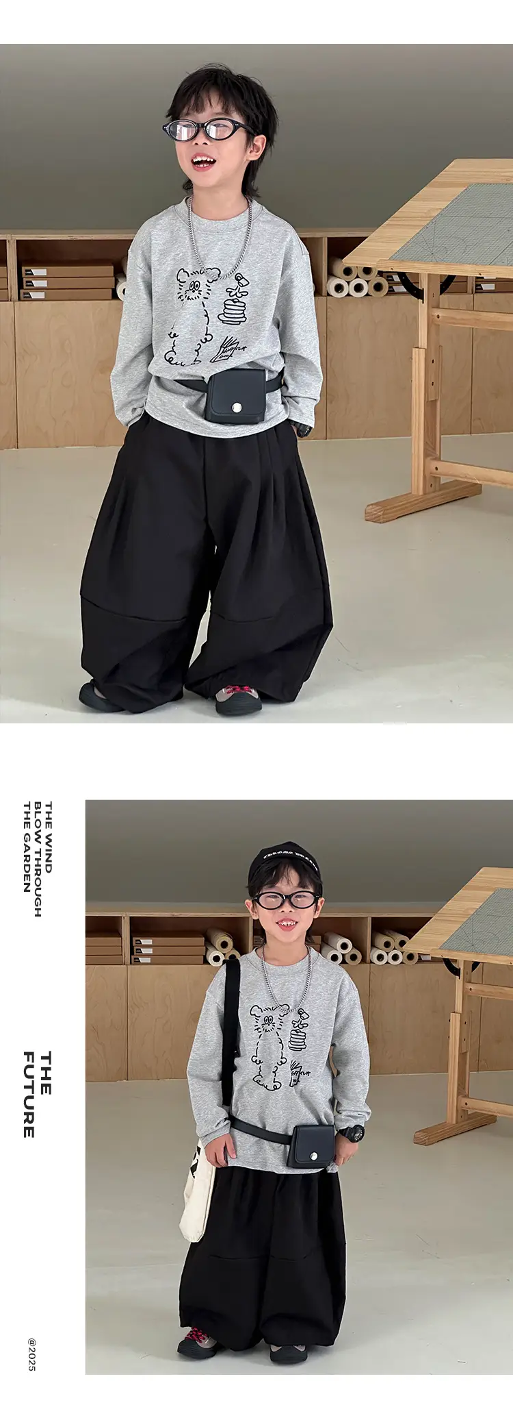 Boys Grey Graphic Long Sleeve T-Shirt 2026 — feature 14