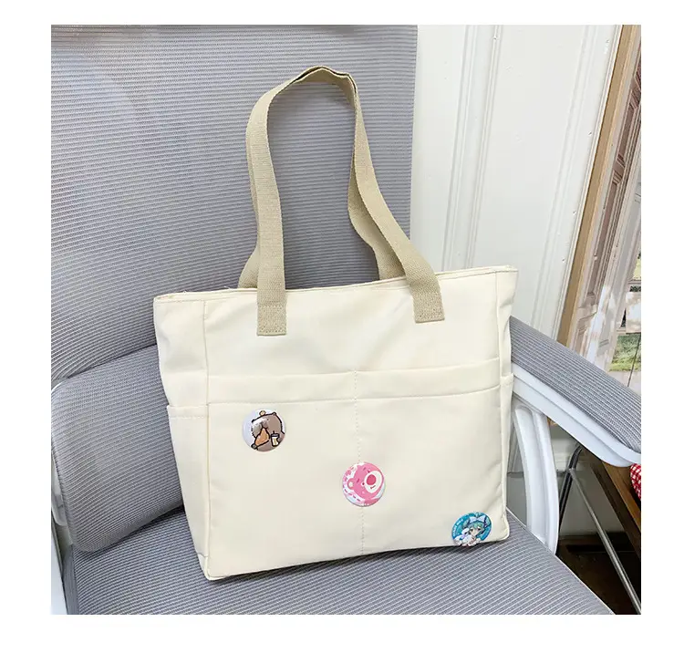 Japanese Style Canvas Shoulder Bag for Women — feature 28