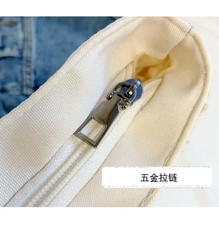Japanese Style Canvas Shoulder Bag for Women — feature 8