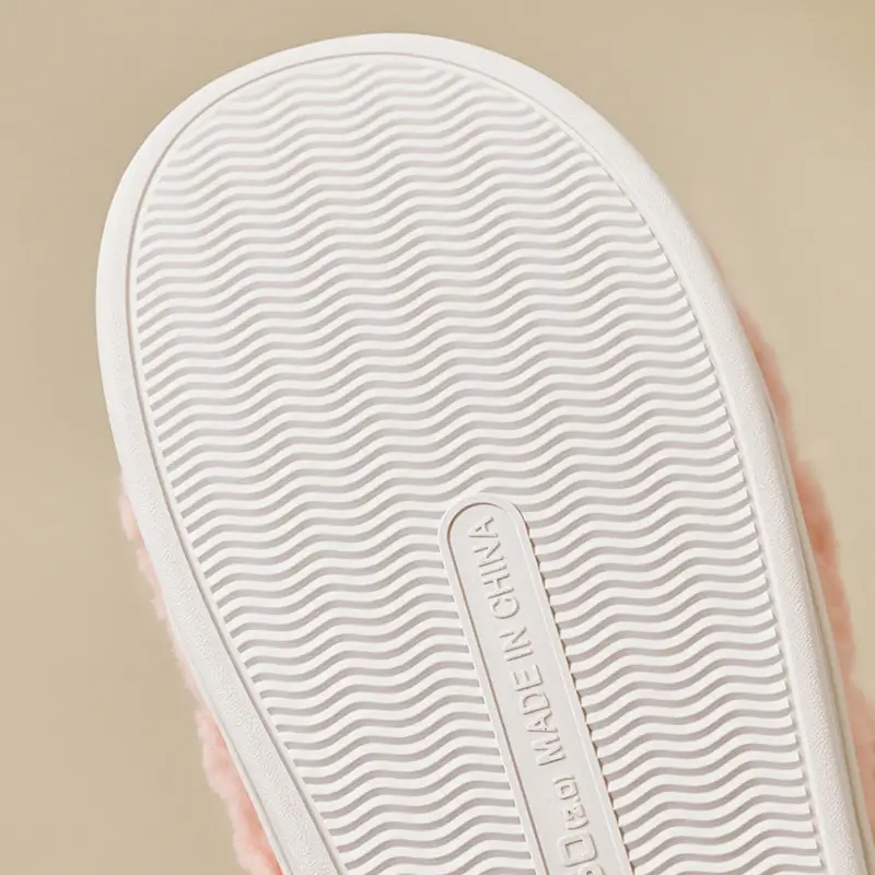 Furry Indoor Maternity Cotton Slippers with Thick Soles for Autumn and Winter, Women's New Warm Slippers with Added Fleece, 2026 Cotton Slippers - Image 8