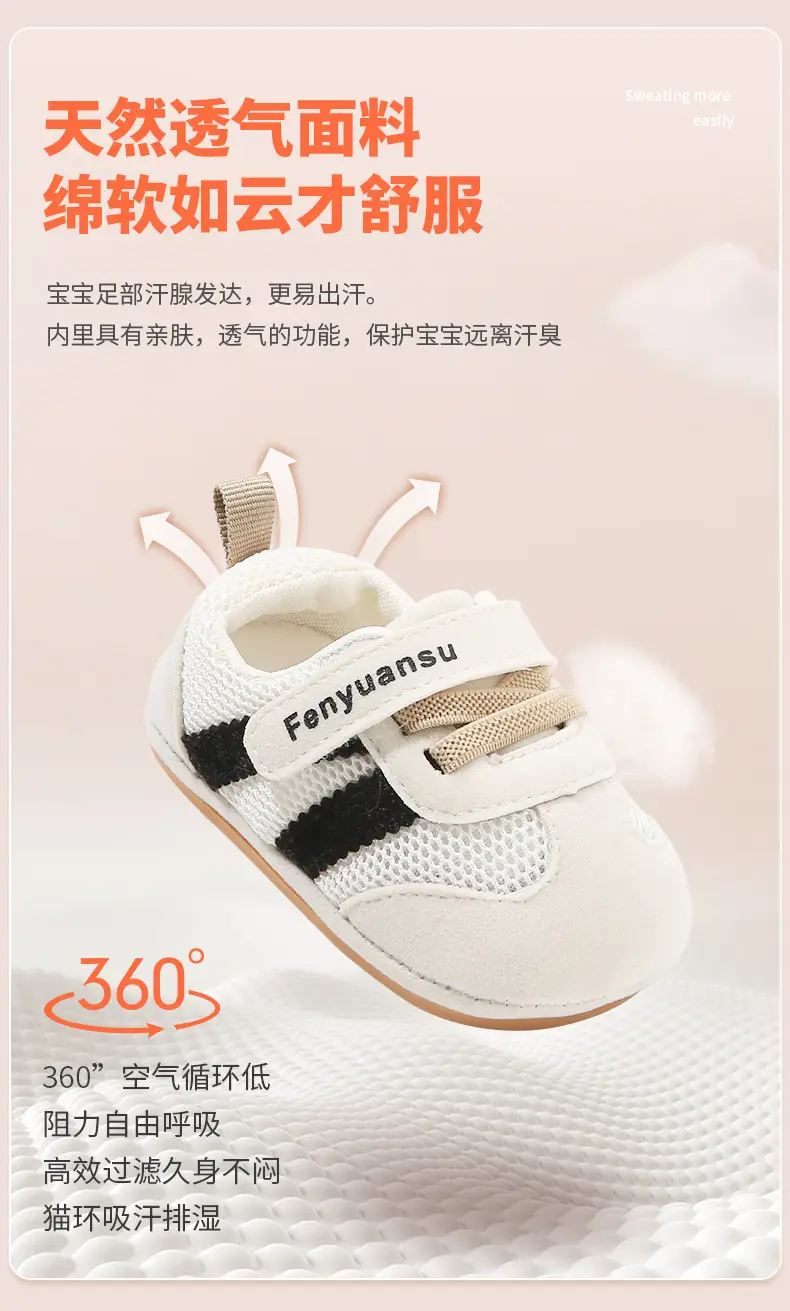 2025 New Autum One-Year-Old Infant Boy Toddler Shoes Spring and Autum Soft Sole 6-12 Months Baby Shoes for Women — feature 15