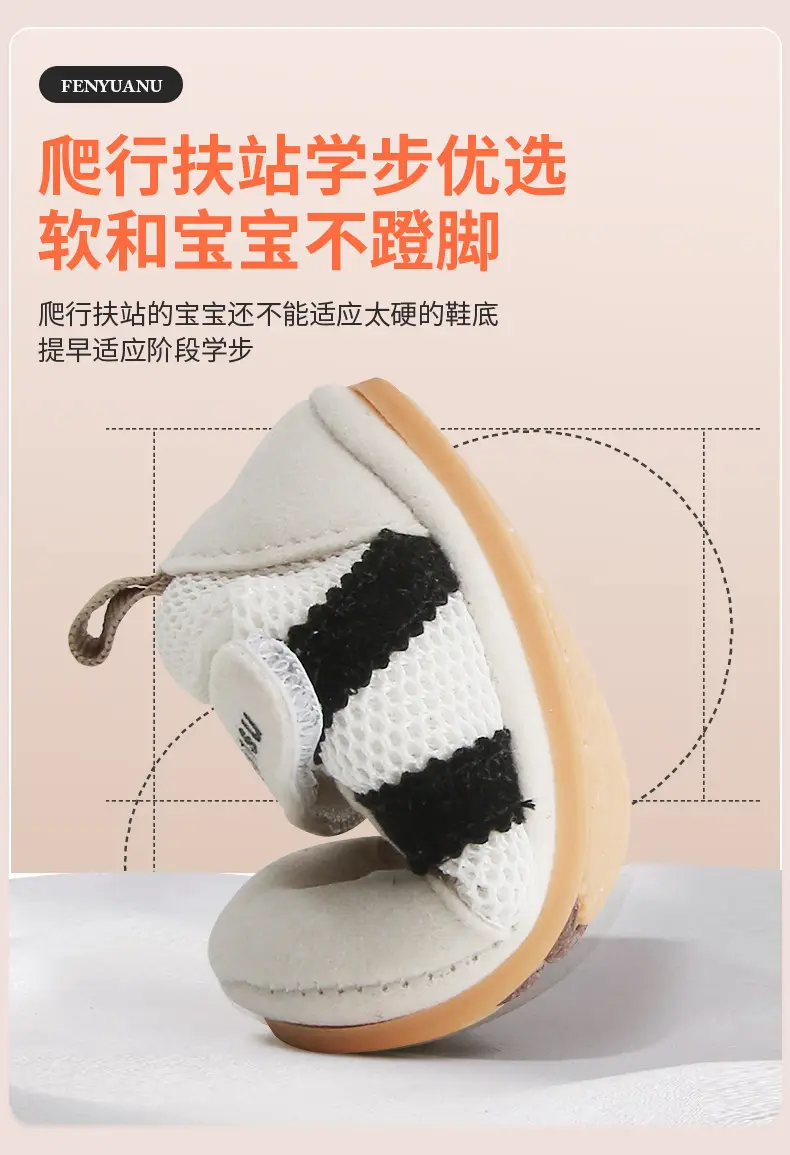 2025 New Autum One-Year-Old Infant Boy Toddler Shoes Spring and Autum Soft Sole 6-12 Months Baby Shoes for Women — feature 18