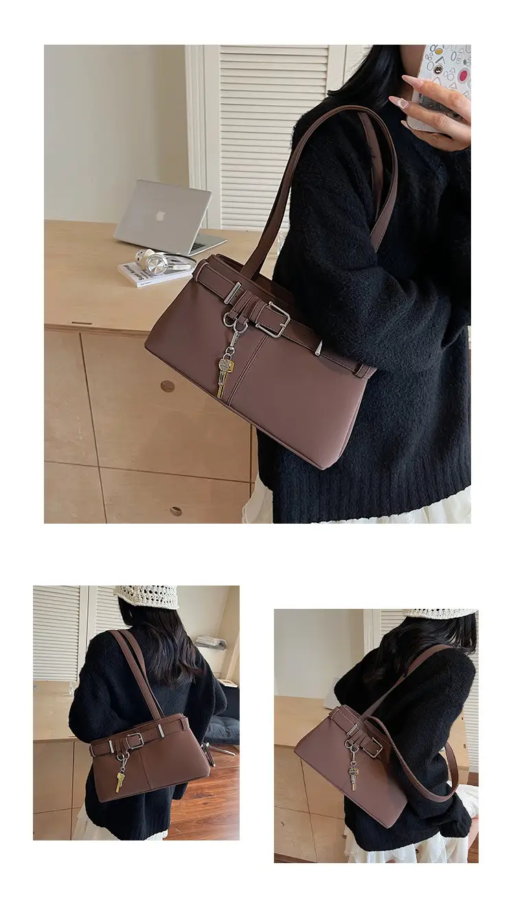 Pink Leather Shoulder Bag for Women 2025 — feature 10