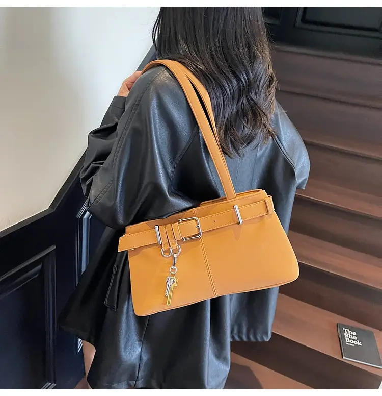 Pink Leather Shoulder Bag for Women 2025 — feature 33