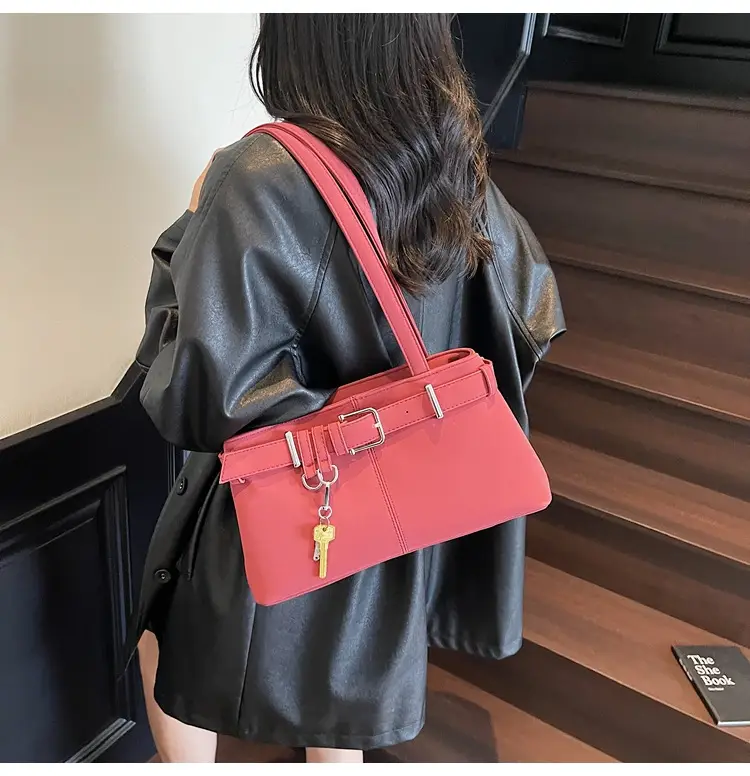 Pink Leather Shoulder Bag for Women 2025 — feature 36