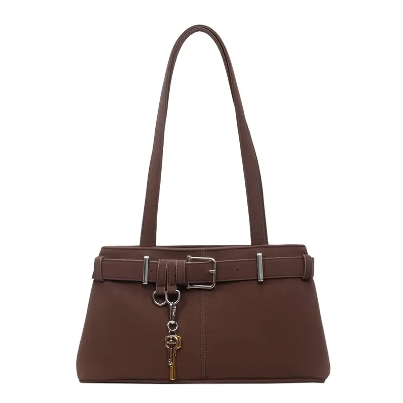 Pink Leather Shoulder Bag for Women 2025 - Image 5