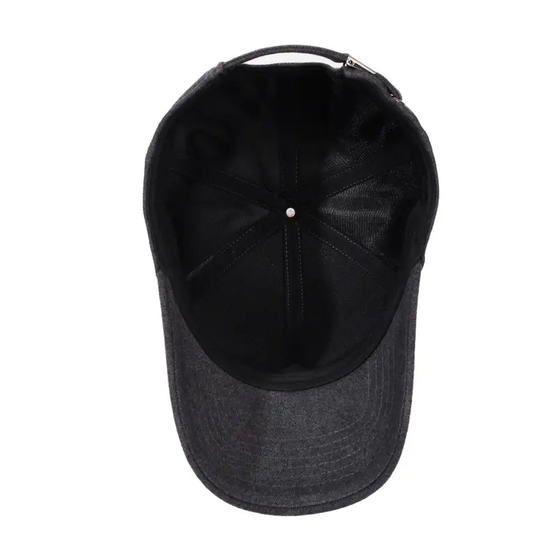 Men Sunshade Baseball Cap Grey Peaked