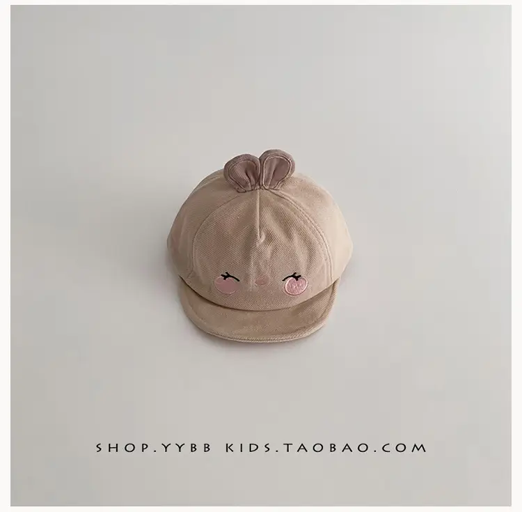 Baby Peaked Cap for Baby Girls Pink White Winter Windproof — feature 9