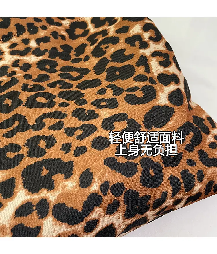 Leopard Print Large Capacity Women's Tote Bag — feature 4