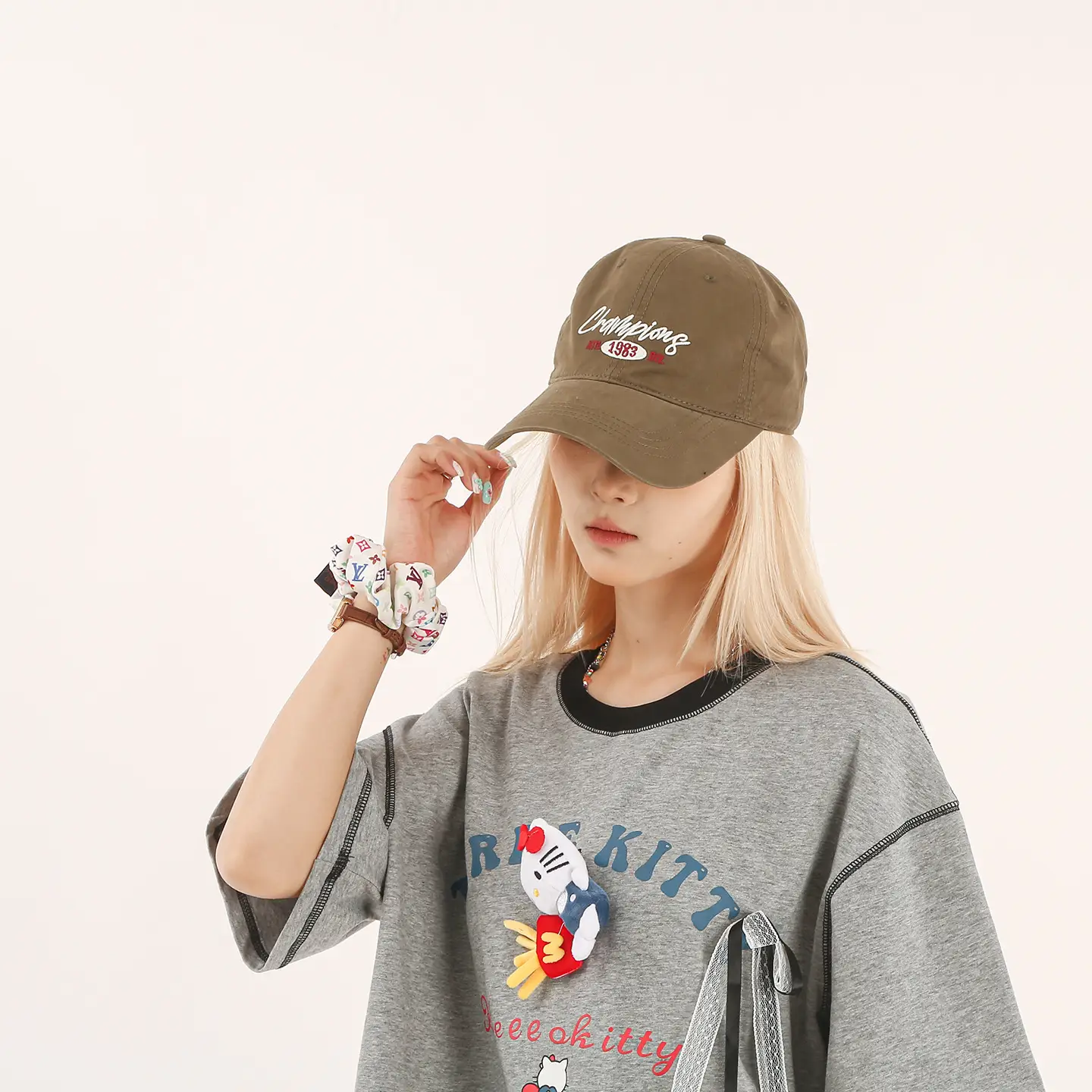 Vintage Embroidered 1985 Cap Maroon Unisex - Image 12