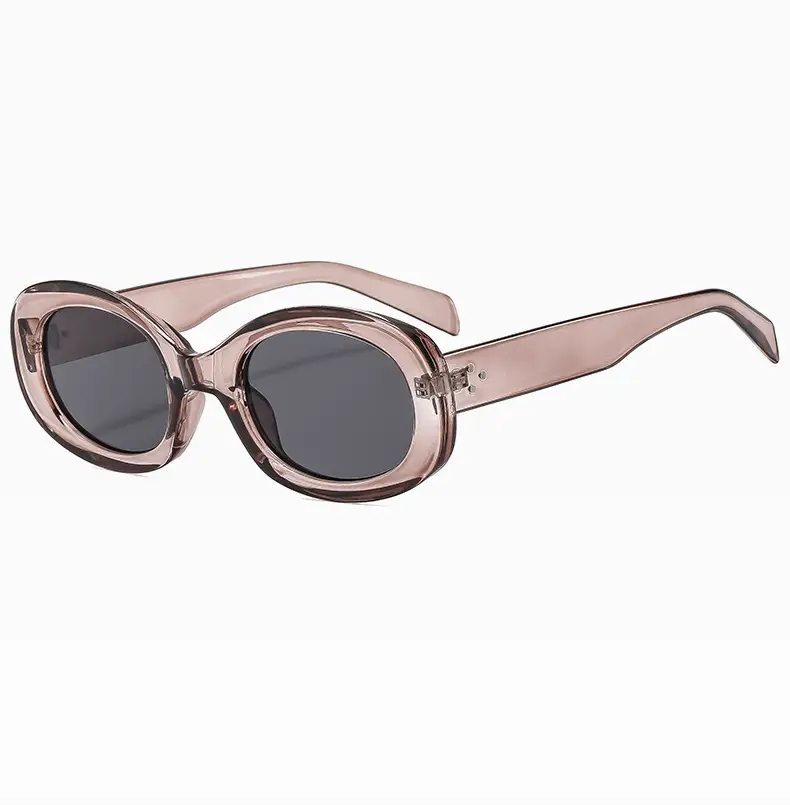 New Retro Black Oval Sunglasses for Women — feature 14