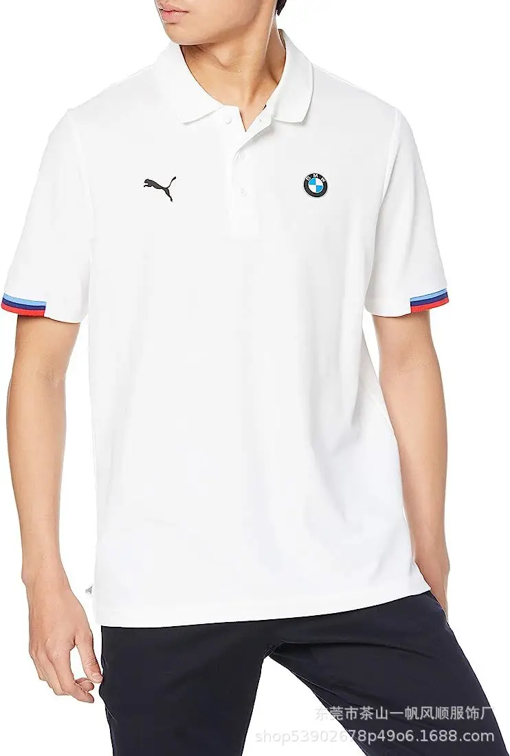 Short-Sleeved Men's Polo Mountain Biking Clothing, Off-Road Motorcycle Downhill Clothing, Breathable for Summer, Available for Customization — feature 7