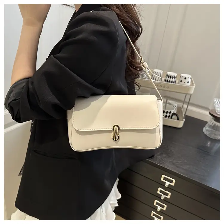 Women's 2025 Summer Lock Shoulder Bag Set of 4 — feature 12